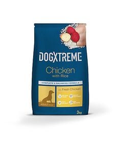 DogXtreme - Croquettes Mini Adulte au Poulet Frais pour Petit Chien - 3Kg