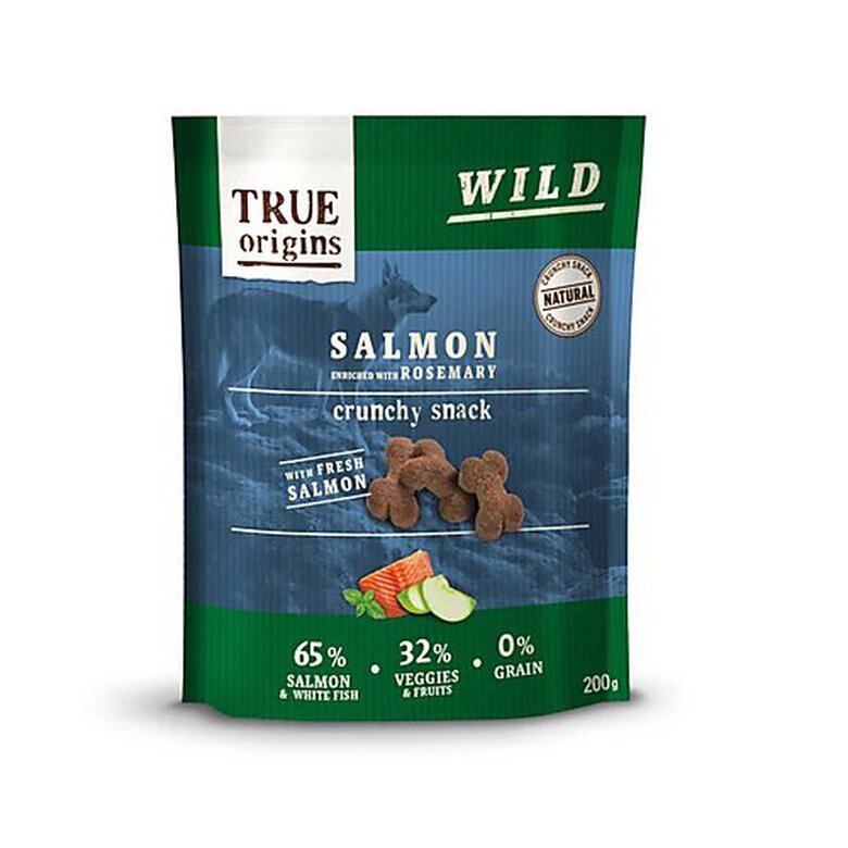 True Origins Wild - Friandises au Saumon pour Chiens - 200g Image numéro 1 True Origins Wild - Friandises au Saumon pour Chiens - 200g Image numéro 1