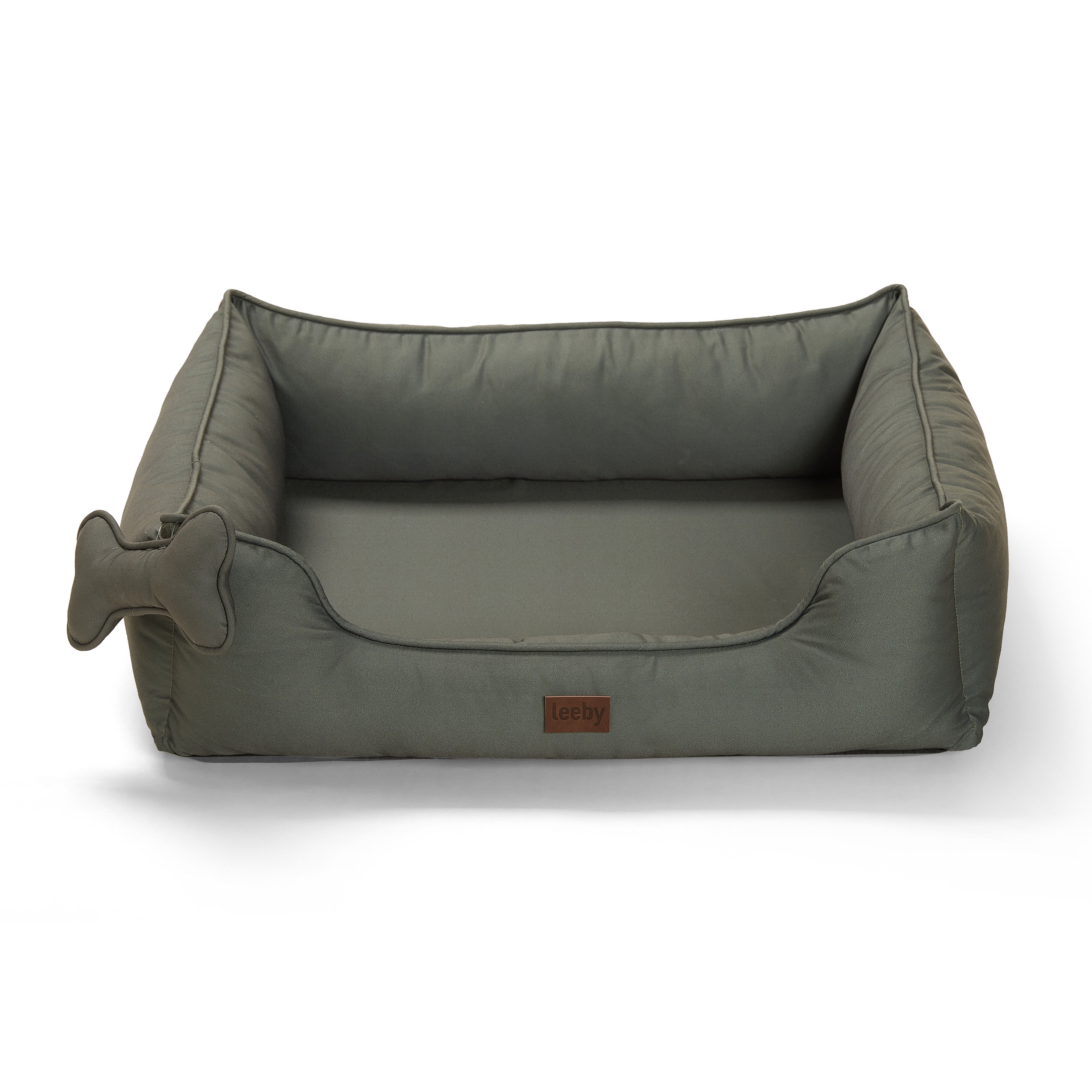 Leeby - Sofa Premium Khaki pour Chien - S Image num&eacute;ro 1