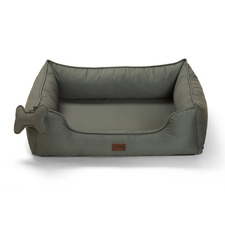 Leeby - Sofa Premium Khaki pour Chien - S Image numéro 1 Leeby - Sofa Premium Khaki pour Chien - S Image numéro 1