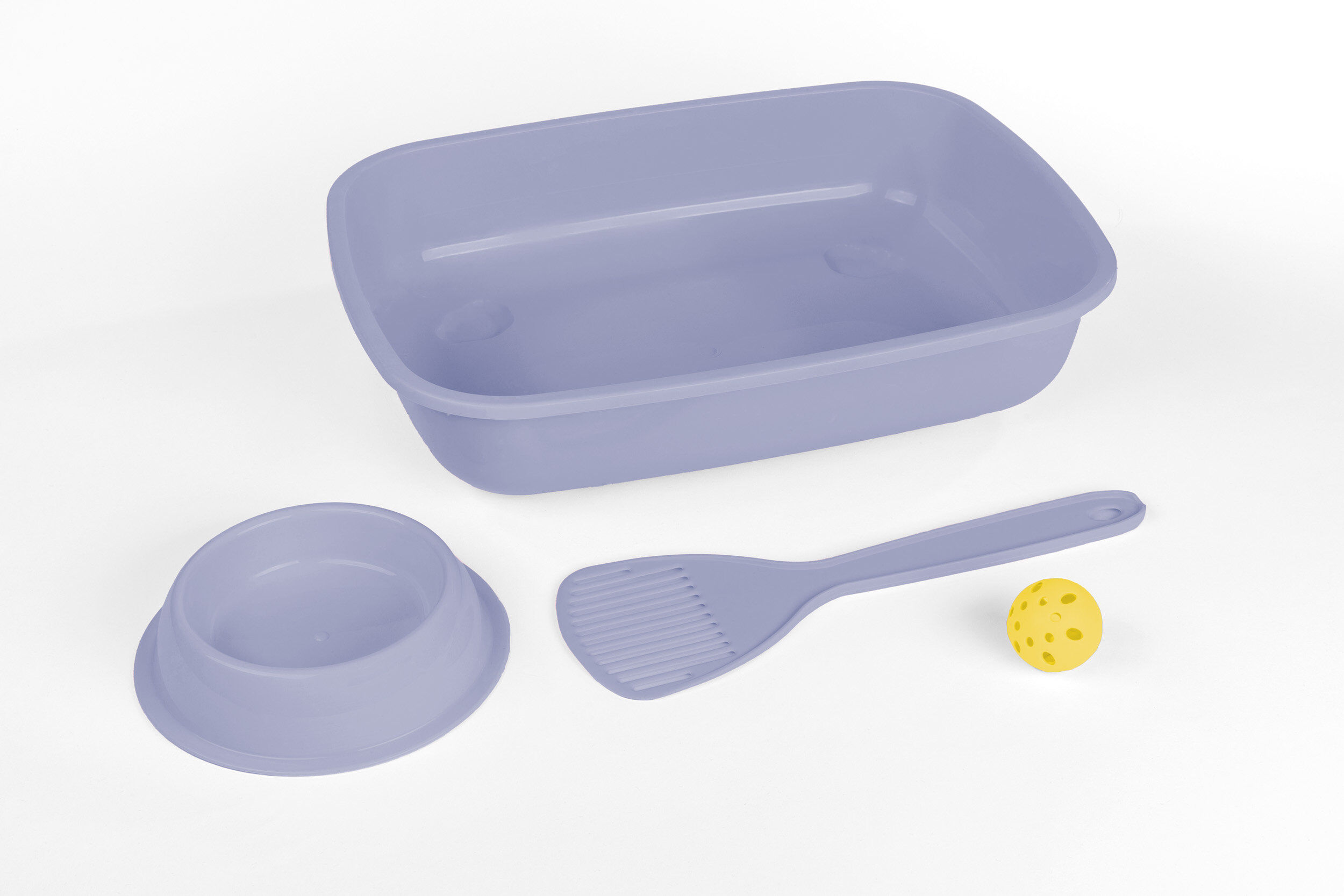 Animalis - Kit Bac &agrave; Liti&egrave;re Chaton - Bleu Image num&eacute;ro 3