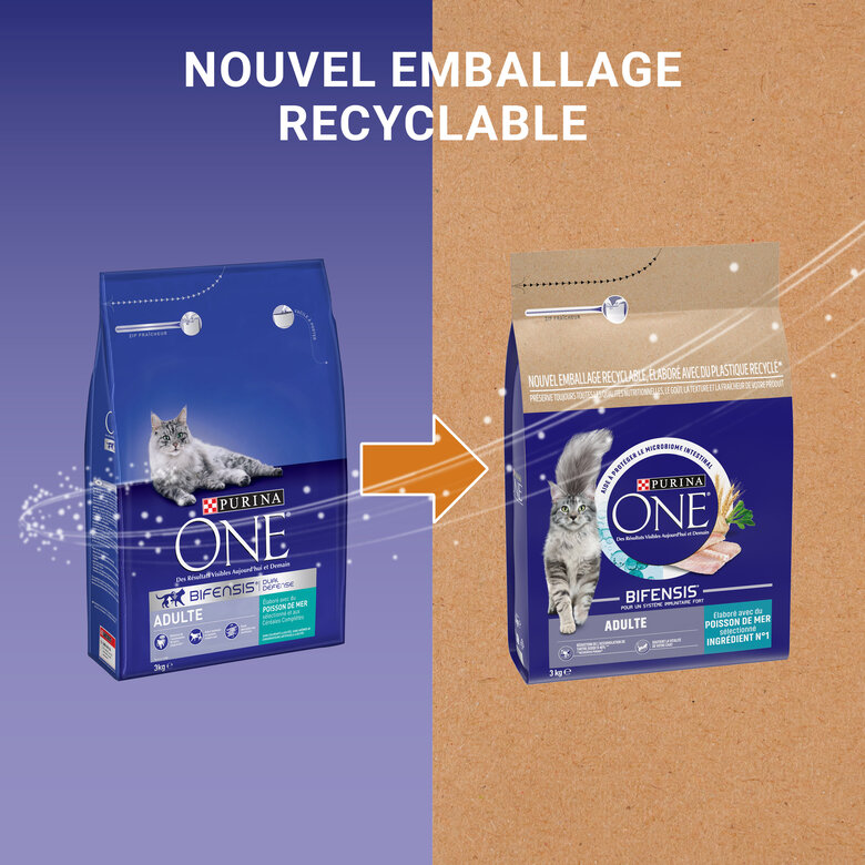 Purina One - Croquettes au Poisson et Céréales pour Chat Adulte - 3Kg Image numéro 9 Purina One - Croquettes au Poisson et Céréales pour Chat Adulte - 3Kg Image numéro 9