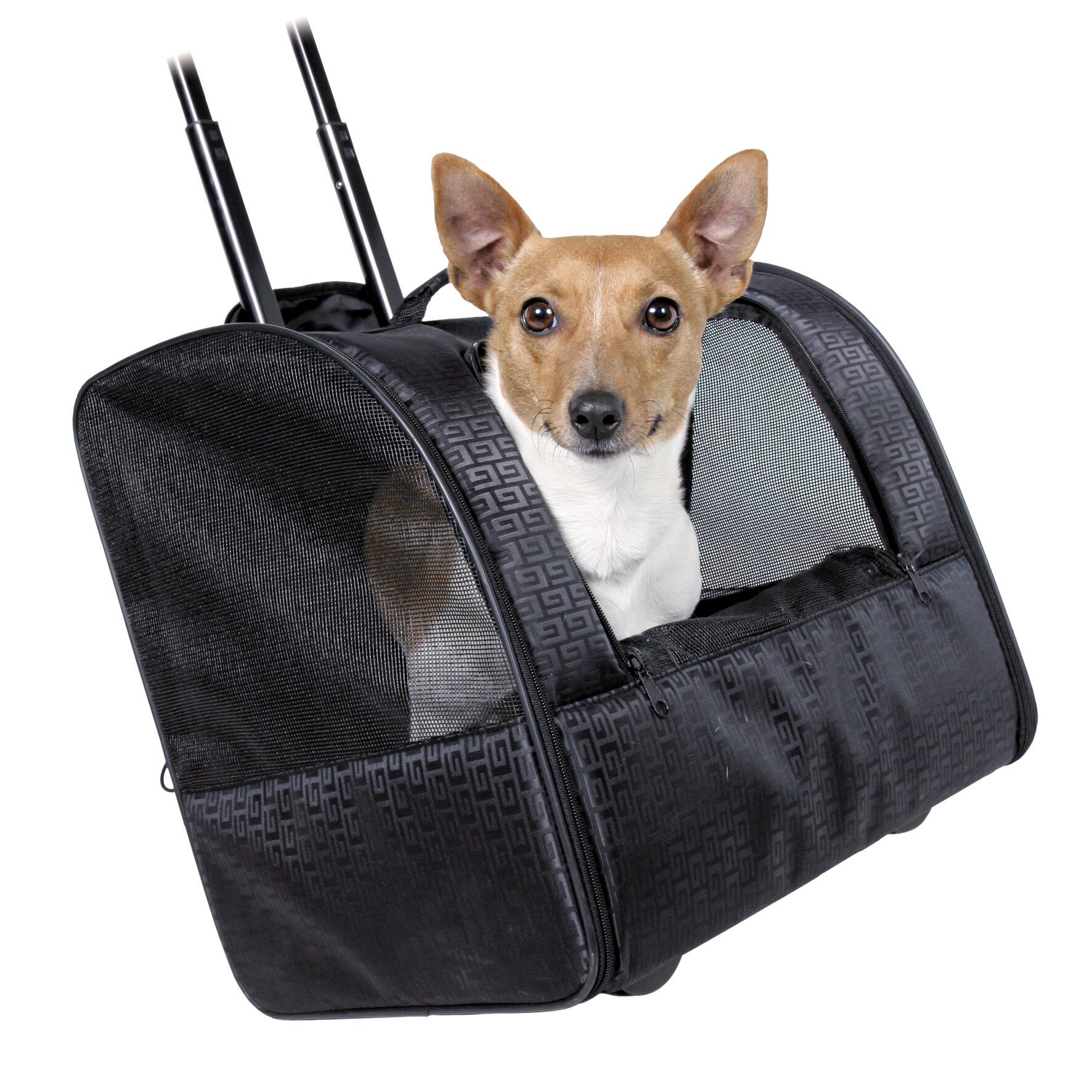 Trixie - Sac &agrave; Roulettes Elegance pour Chien - Noir Image num&eacute;ro 2