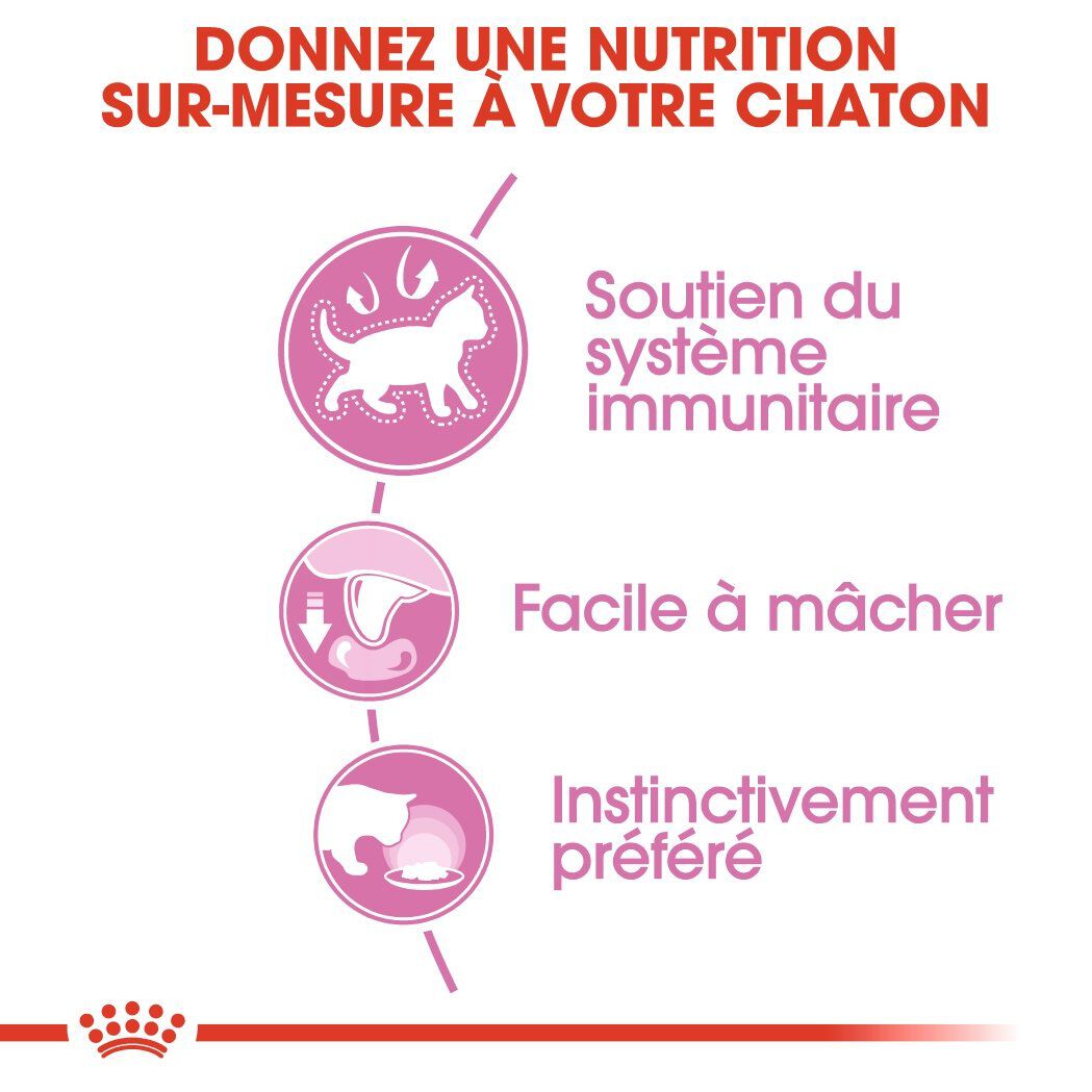Royal Canin - Sachets Kitten Instinctive en Gel&eacute;e pour Chaton - 12x85g Image num&eacute;ro 4
