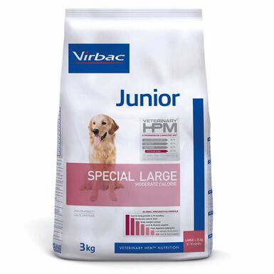 Virbac - Croquettes Veterinary HPM Special Large pour Chiots - 12Kg