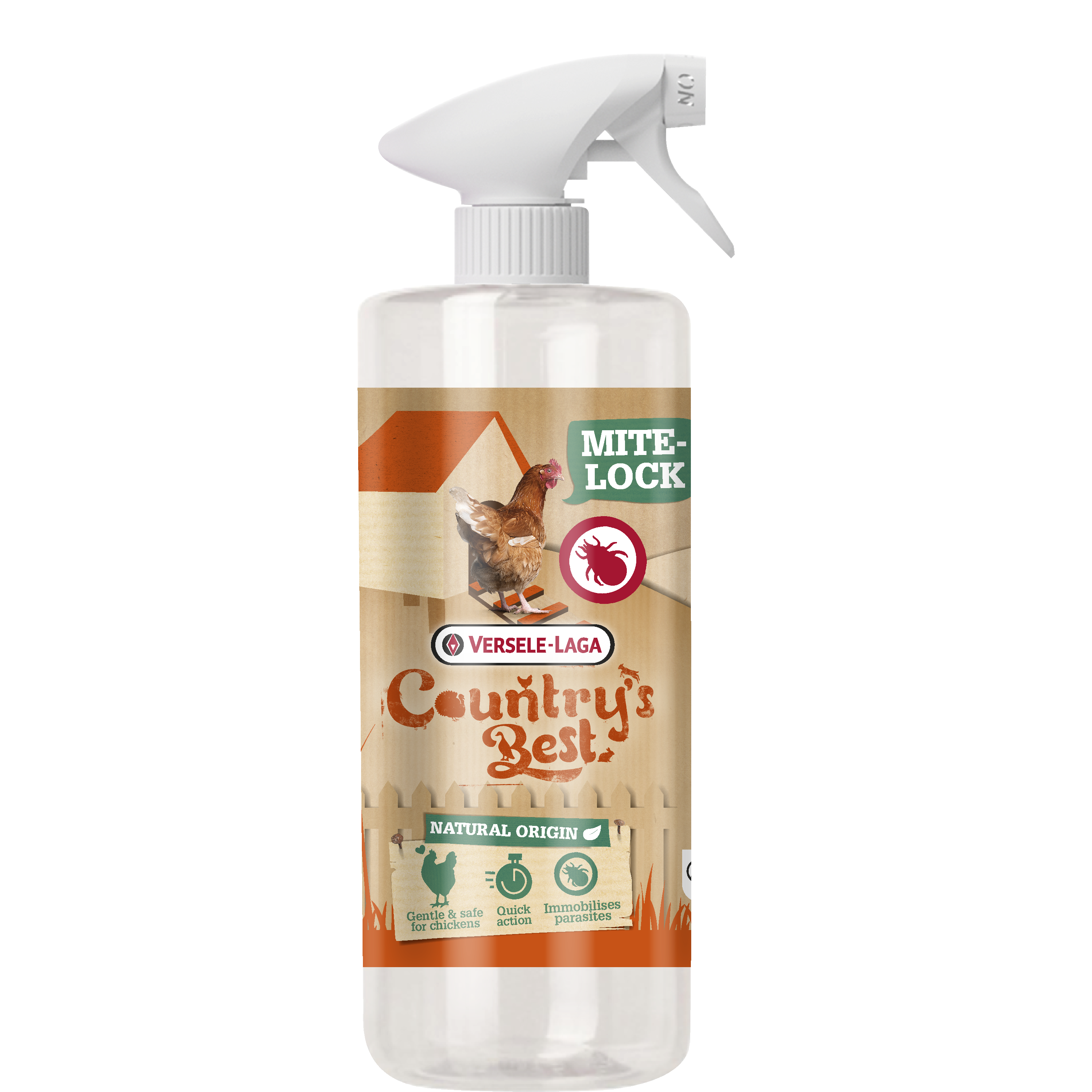 Versele Laga - Produit Nettoyant Country's Best Mite-Lock pour Basse-Cour - 500ml Image num&eacute;ro 1