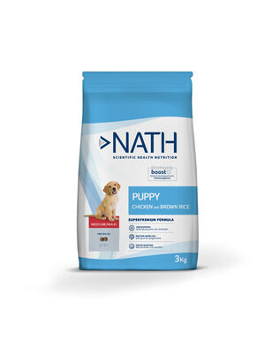 Nath - Croquettes Medium/Maxi Puppy au Poulet pour Chiot - 3Kg