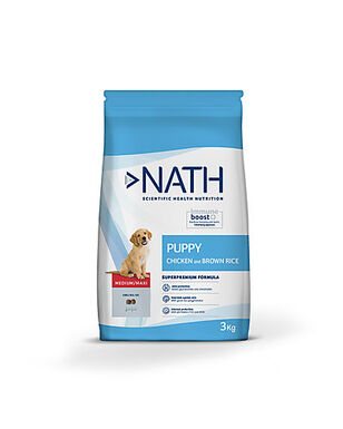 Nath - Croquettes Medium/Maxi Puppy au Poulet pour Chiot - 3Kg