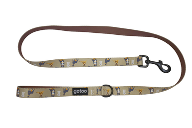 Gotoo - Laisse Marron pour Chien - L