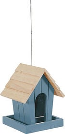 Zolux - Mangeoire Bois COUCOU pour Oiseaux du Ciel - Gris