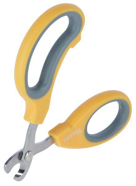 Kerbl - Coupe-griffes pour rongeur inox jaune/gris, 10cm, 3pcs Image num&eacute;ro 1
