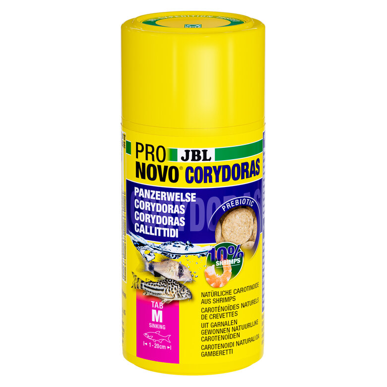 JBL - Comprimés Alimentaires Pronovo CORYDORAS TAB pour Poissons Tropicaux - 100ml Image numéro 1 JBL - Comprimés Alimentaires Pronovo CORYDORAS TAB pour Poissons Tropicaux - 100ml Image numéro 1