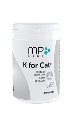 MP Labo - Gélules K for Cat Riche en Potassium pour Chiens et Chats - x60