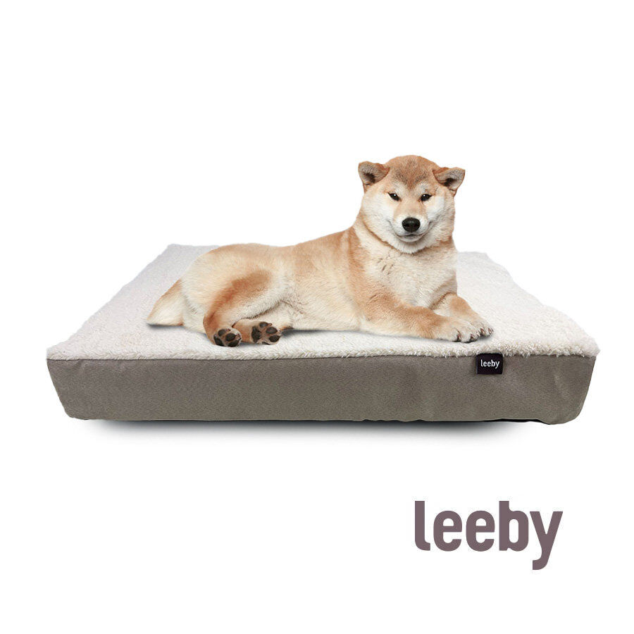 Leeby - Matelas Orthop&eacute;dique Marron pour Chiens - S Image num&eacute;ro 2