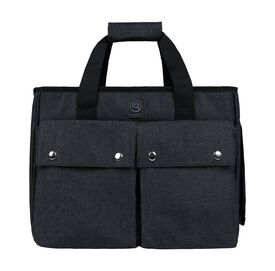 Wouapy - Sac Baroudeur Noir pour Chiens - 40x21x30cm