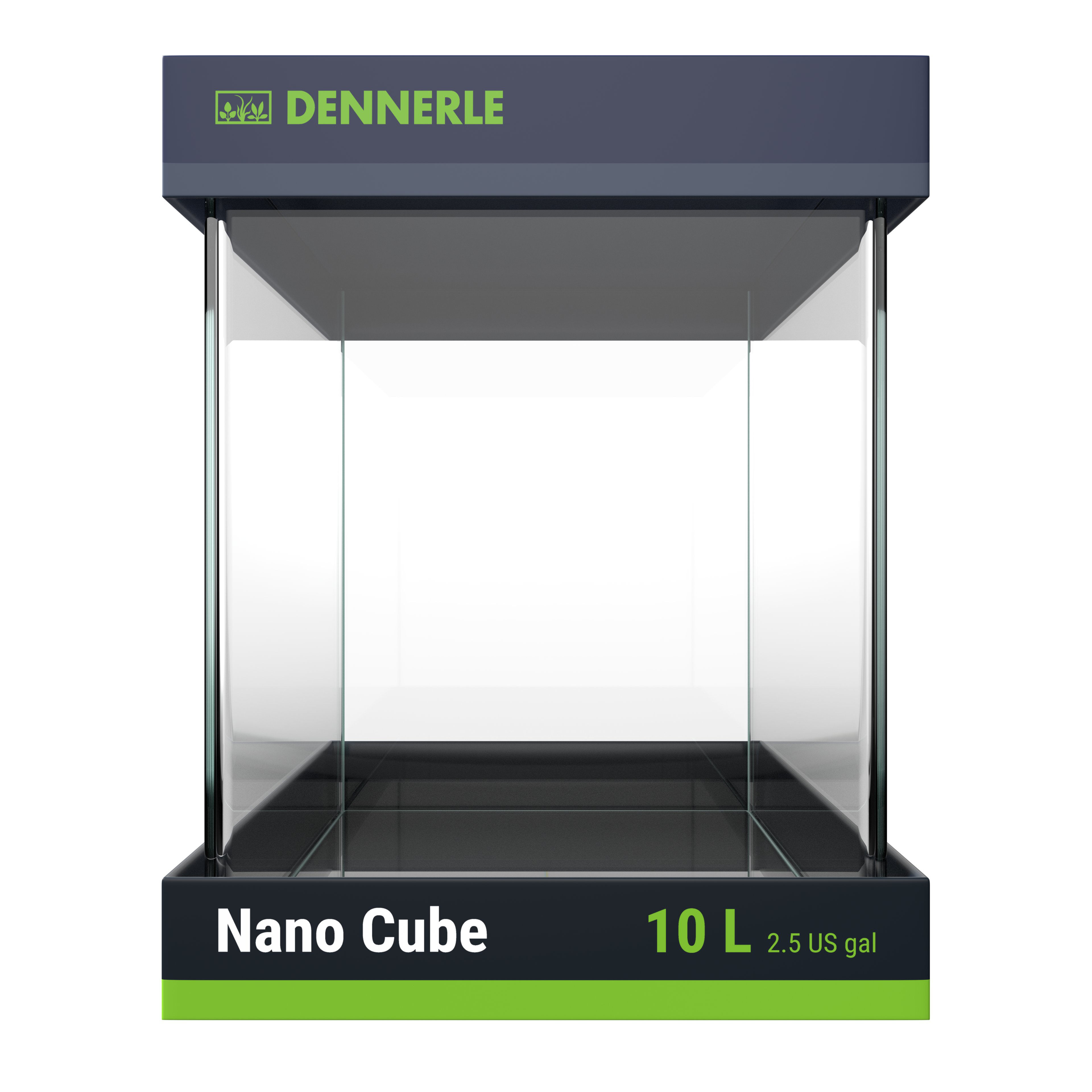 Dennerle - Mini Aquarium Nano Cube Coins Arrondis - 10L Image num&eacute;ro 1