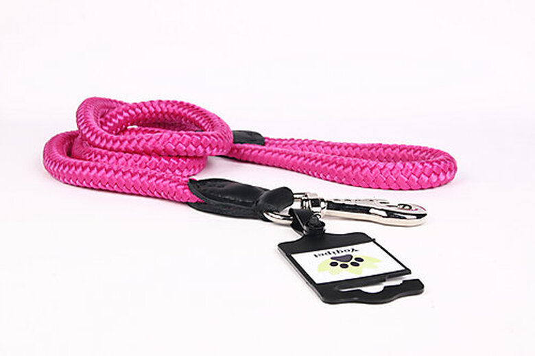 Yogipet - Laisse Corde pour Chien - Rose image number null