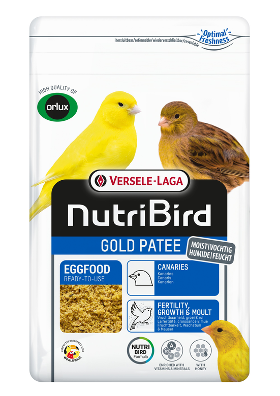 Versele Laga - Aliment NutriBird Gold Patée pour Canaris - 1kg Image numéro 1 Versele Laga - Aliment NutriBird Gold Patée pour Canaris - 1kg Image numéro 1