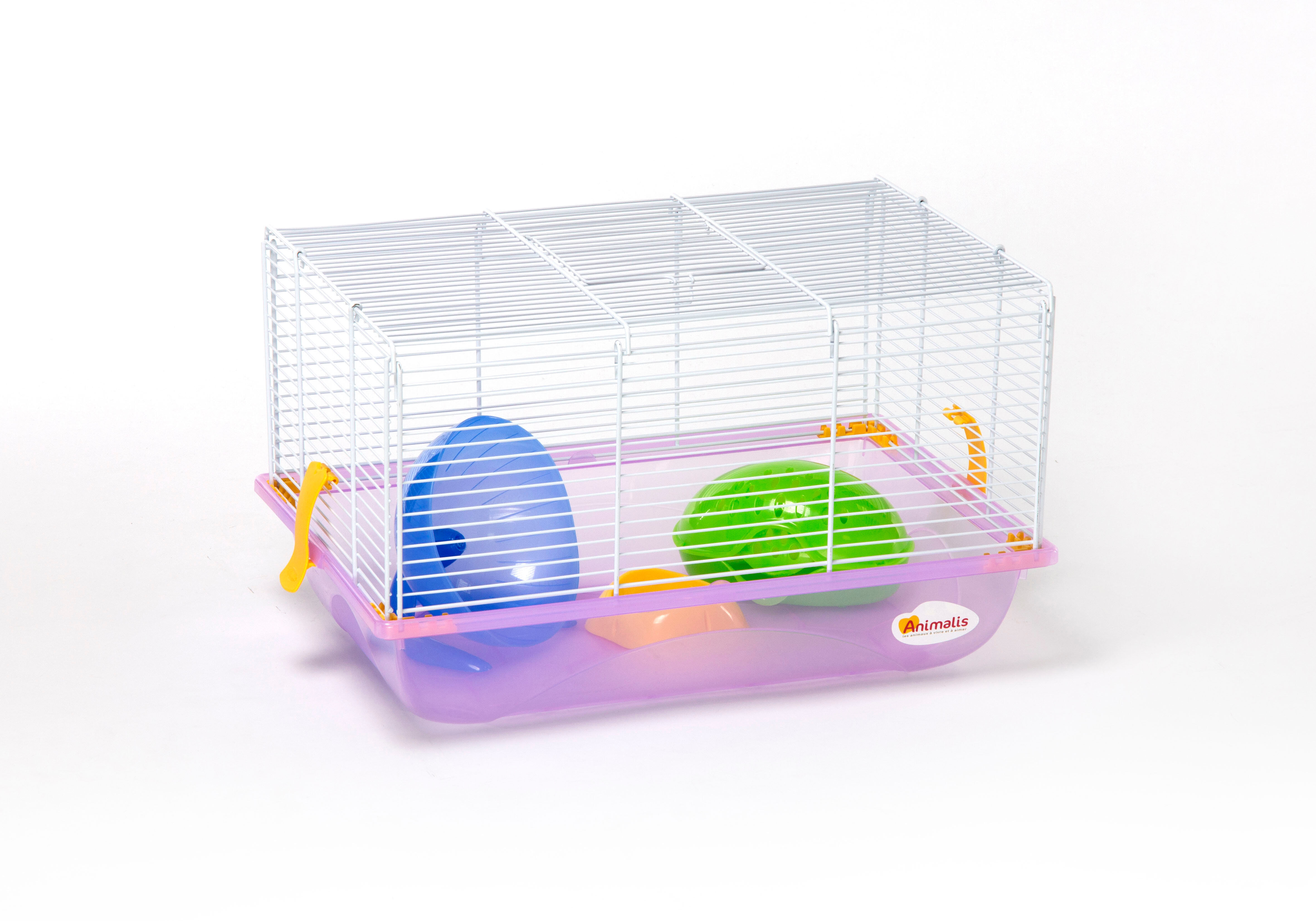 Animalis - Cage &Eacute;quip&eacute;e pour Petit Rongeur - 45x30,5x29cm Image num&eacute;ro 1