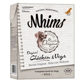 Mhims - Aliment Chicken & Vegs au Poulet pour Chien - 375g