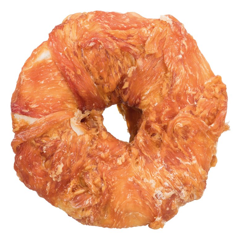 Trixie - Denta Fun Chicken Chewing Ring - 10cm 110g Image numéro 2 Trixie - Denta Fun Chicken Chewing Ring - 10cm 110g Image numéro 2