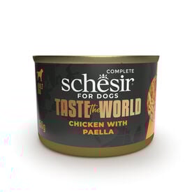 Schesir - P&acirc;t&eacute;e Taste Of The World Poulet Et Paella pour Chiens - 150g