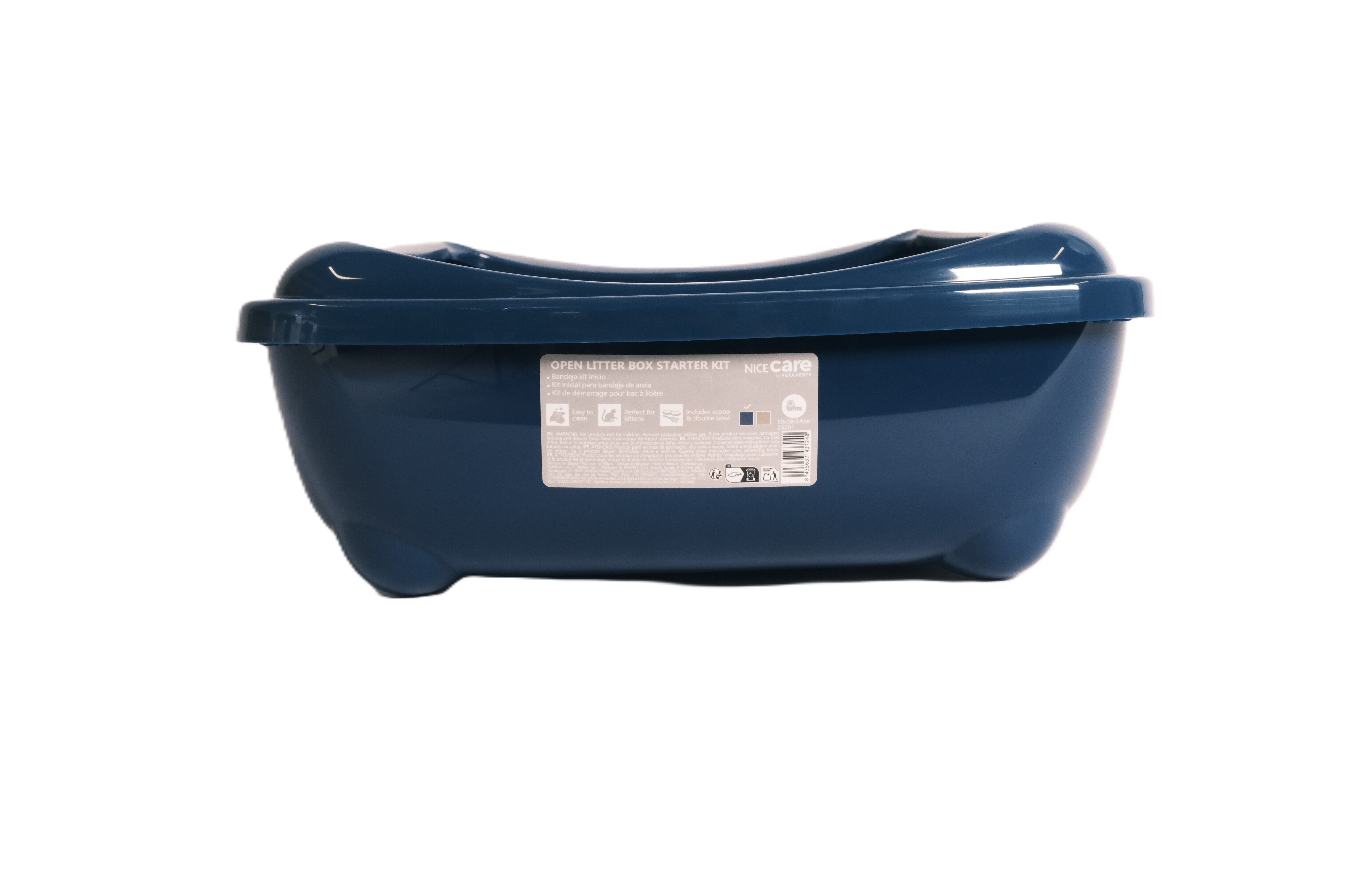 Nice Care &ndash; Kit de D&eacute;marrage avec Bac pour Chats - Bleu Image num&eacute;ro 2