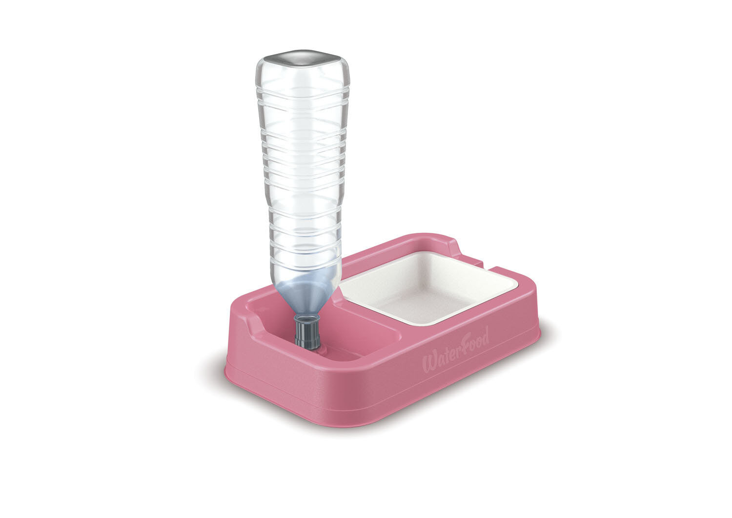 Animalis - Distributeur Eau/Croquettes pour Chien - Rouge Image num&eacute;ro 3