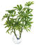 Zoomed - Plante artificielle avec ventouse pour aquarium - Papaya Indicateur image numéro 2