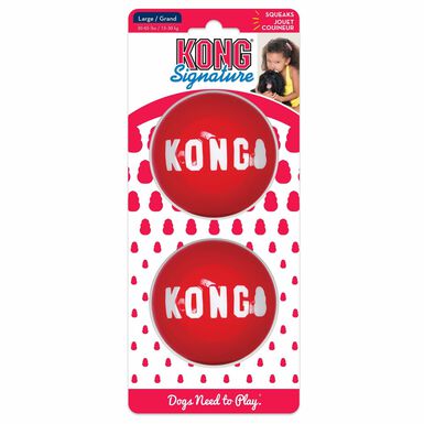 KONG - Jouet Signature Ball pour Chien