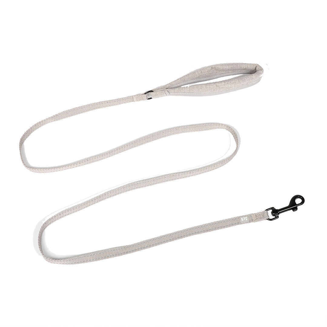 Duvoplus - Laisse Ultimate Fit Petit Chien Gris 160cm - 12mm Image num&eacute;ro 1