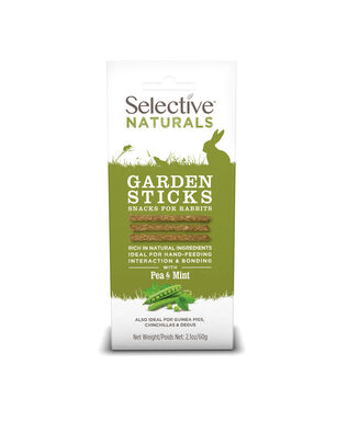 Supreme Science - Selective Naturals Garden Sticks pour Rongeurs - 60g