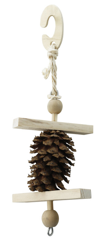 Rongis - Jouet Pomme de Pin pour Lapins - 25,5cm Image numéro 1 Rongis - Jouet Pomme de Pin pour Lapins - 25,5cm Image numéro 1
