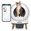 PetSafe - Litière Auto-Nettoyante Smart Spin pour Chats - Blanc Indicateur image numéro 1