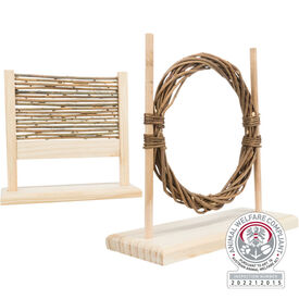 Trixie - Set agility avec obstacle et anneau - 28x26x11 cm