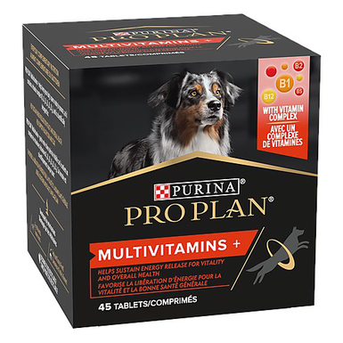 Pro Plan - Aliment Complémentaire en Comprimés Multivitamins+ pour Chiens  - 67g