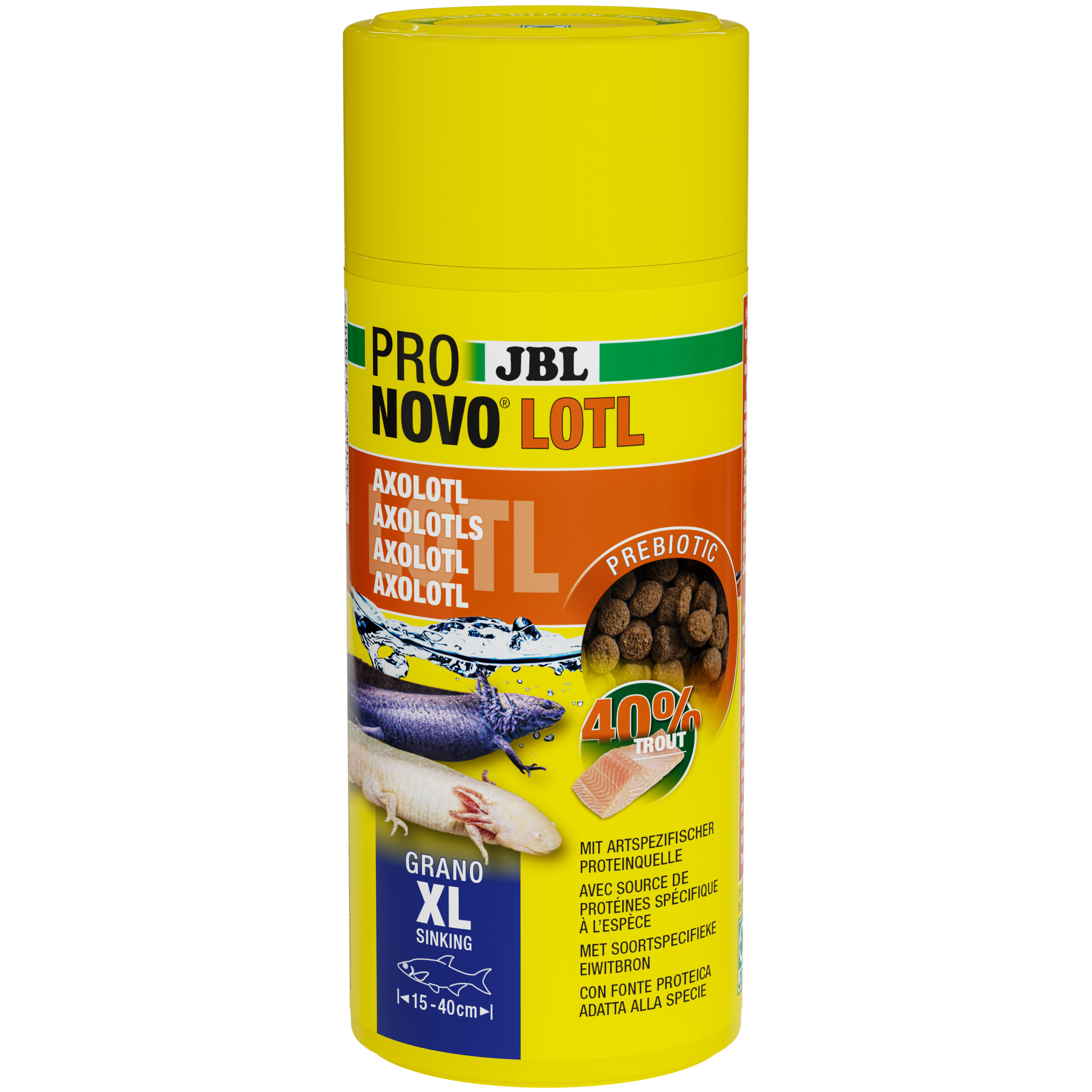 JBL - Aliment en Granul&eacute;s Pronovo Lotl Axolotl XL - 250ml Image num&eacute;ro 1