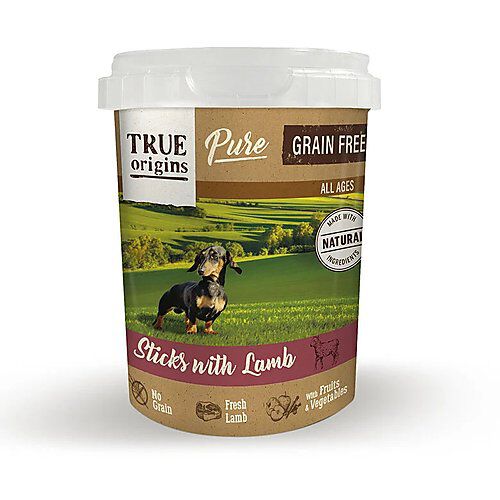 True Origins Pure - Sticks Sans C&eacute;r&eacute;ales &agrave; l'Agneau pour Chiens - 300g Image num&eacute;ro 1