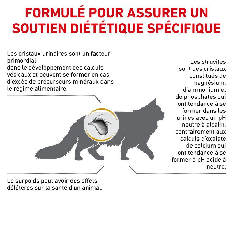 Royal Canin - Croquettes Veterinary Diet Urinary S/O Moderate Calorie pour Chat - 1,5Kg Image num&eacute;ro 4