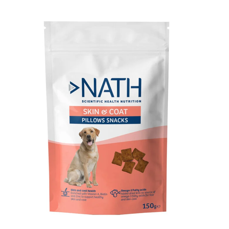 Nath - Friandises Peau & Pelage au Poulet pour Chien Adulte -150g Image num&eacute;ro 1