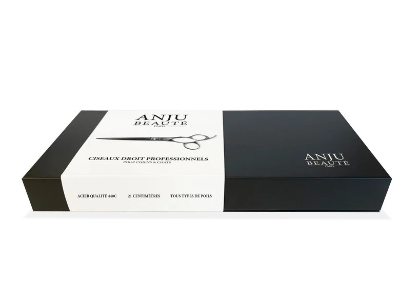 Anju Beaute - Ciseaux Droit pour Chiens et Chats - 24,5cm Image numéro 1 Anju Beaute - Ciseaux Droit pour Chiens et Chats - 24,5cm Image numéro 1