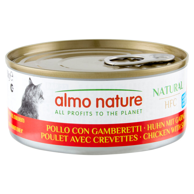 Almo Nature - Pâtée Hfc Natural Poulet Et Crevettes - 150g Image numéro 1 Almo Nature - Pâtée Hfc Natural Poulet Et Crevettes - 150g Image numéro 1