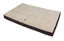 Animalis - Matelas Tissu Suédine Marron et Beige pour Chien - 120x75x12cm Indicateur image numéro 1