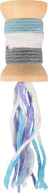 Flamingo - Jouet Yarn Rouleau Multi pour Chats - 15cm