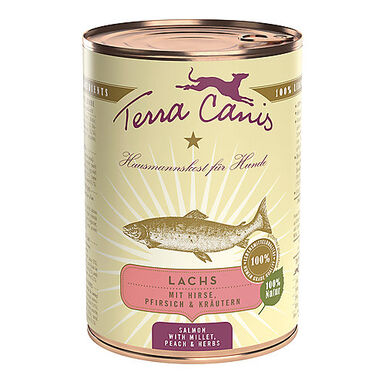 Terra Canis - Aliment Naturel Classic au Saumon pour Chiens - 400g