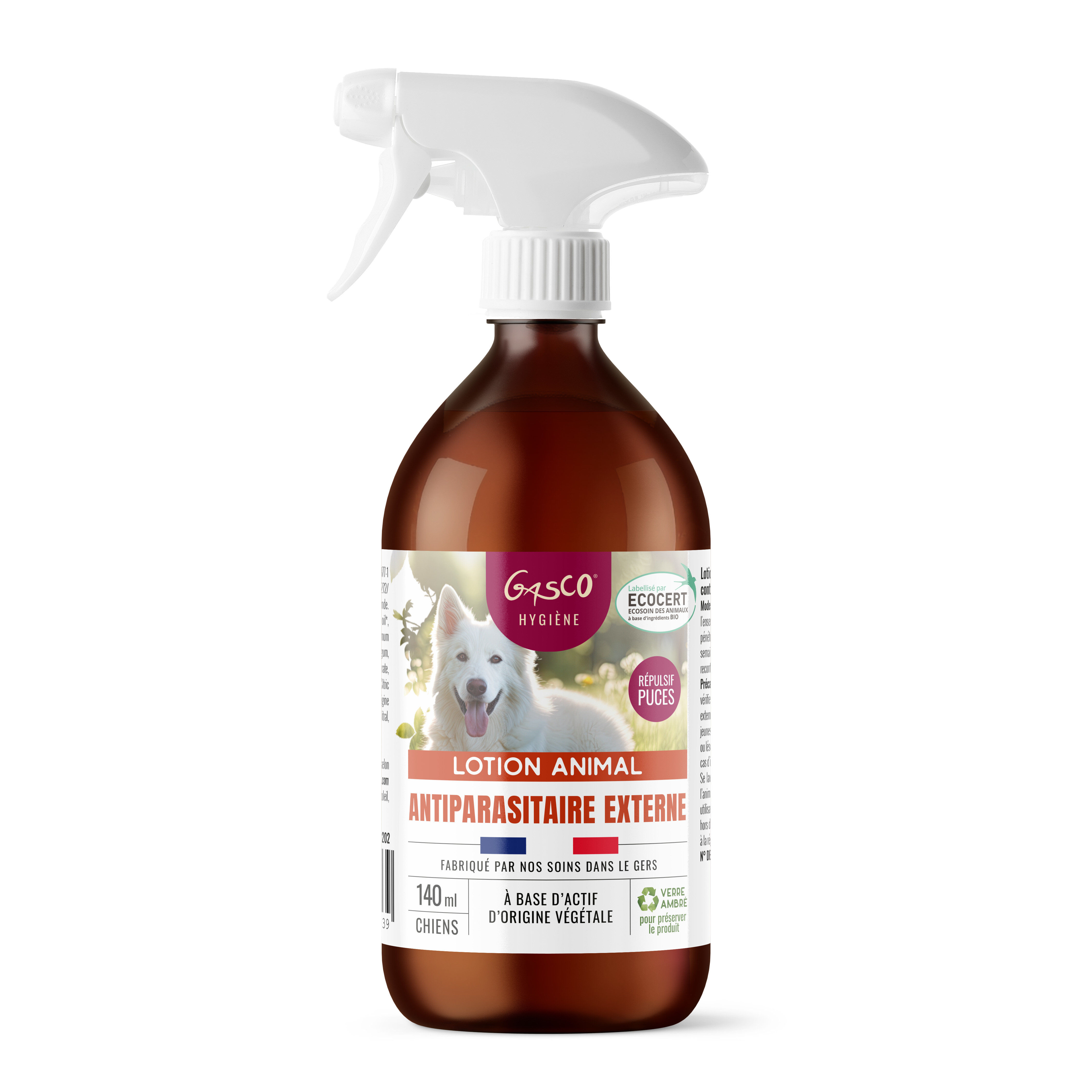 Gasco - Lotion Antiparasitaire Externe Pour Chien - 140ml Image num&eacute;ro 1