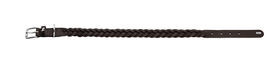 Hunter - Collier Solid Education en Cuir de Bœuf Marron