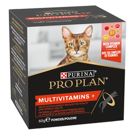 Pro Plan - Aliment Complémentaire Multivitamins+  en Poudre pour Chats - 60g