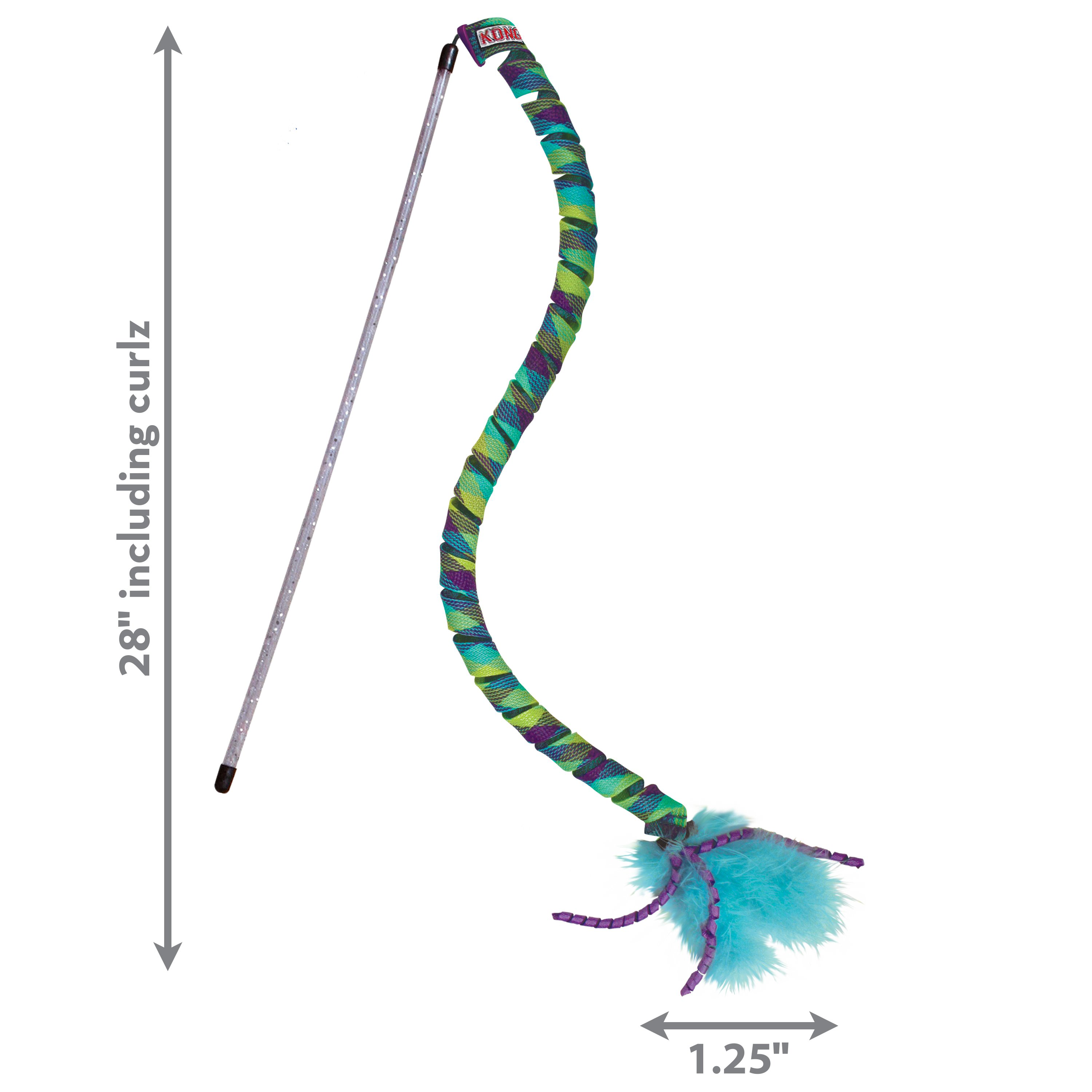 KONG - Jouet  Baguette Teaser Curlz pour Chats Image num&eacute;ro 3