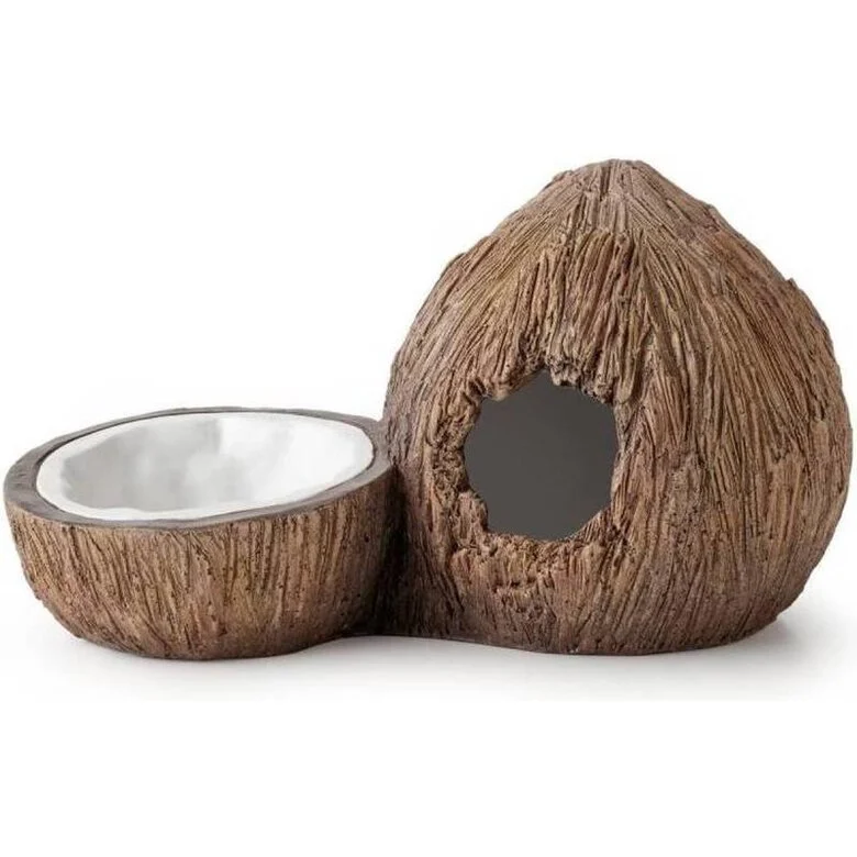 Exo Terra Coconut Hide & Water Dish Image numéro 1 Exo Terra Coconut Hide & Water Dish Image numéro 1